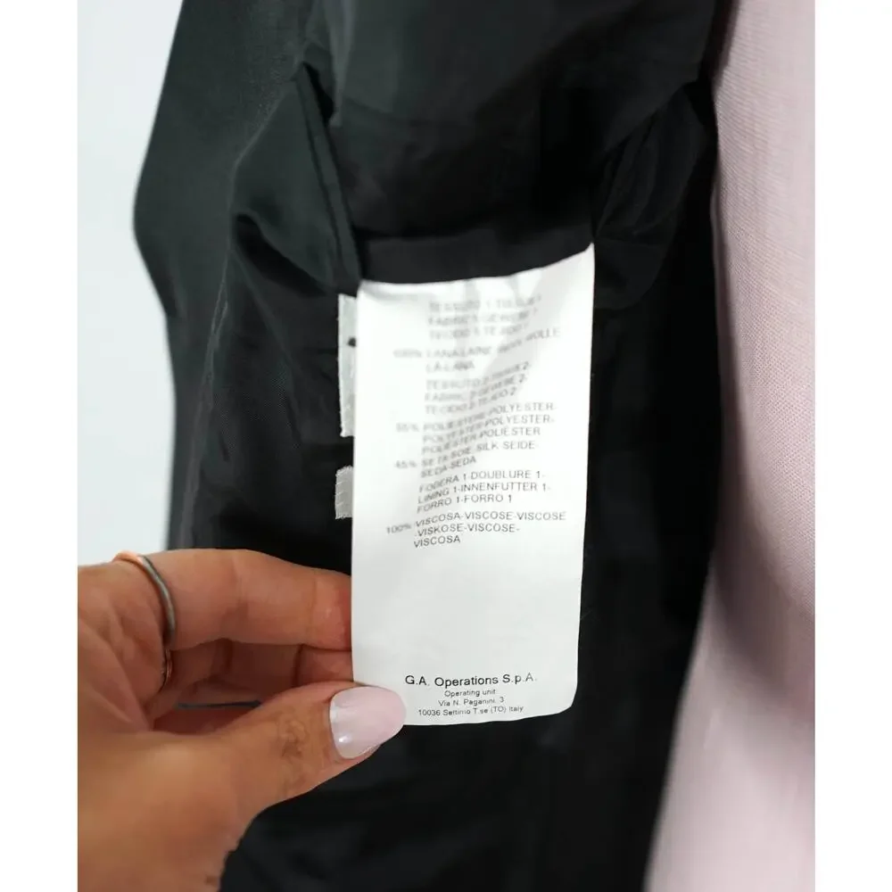 ARMANI COLLEZIONI - Black Wool Peak Lapel DInner Jacket - 38R